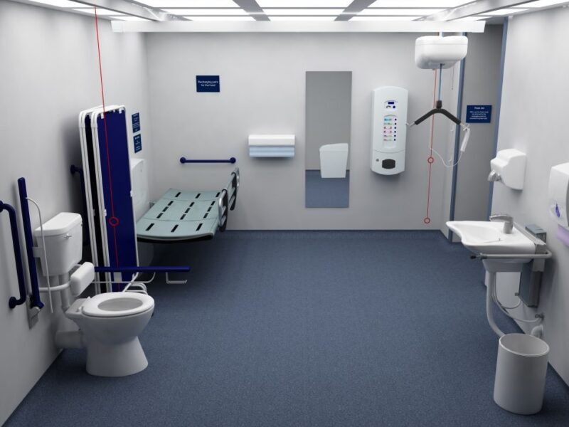 Toilet Changing Place para personas con discapacidad